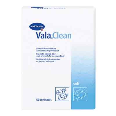 Valaclean soft Einmal Waschhandschuhe 50 stk von PAUL HARTMANN AG PZN 03326328