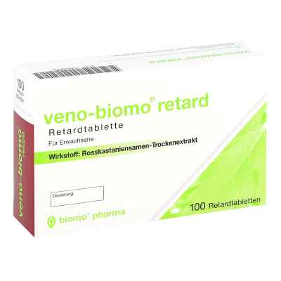 Veno-biomo retard Retardtabletten 100 stk von biomo pharma GmbH PZN 12399906