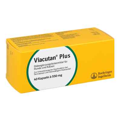 Viacutan Plus Kapseln veterinär 40 stk von Boehringer Ingelheim VETMEDICA G PZN 04770261