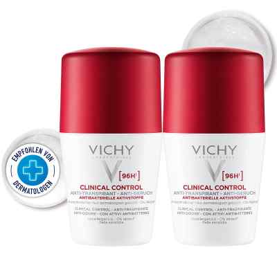 Vichy Deo Roll-on Antitranspirant 96h Doppelpack