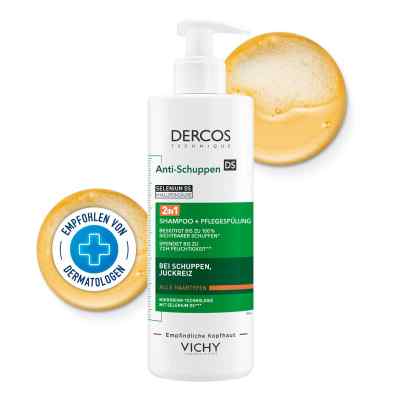 Vichy Dercos 2in1 Anti-Schuppen Shampoo + Pflegespülung 