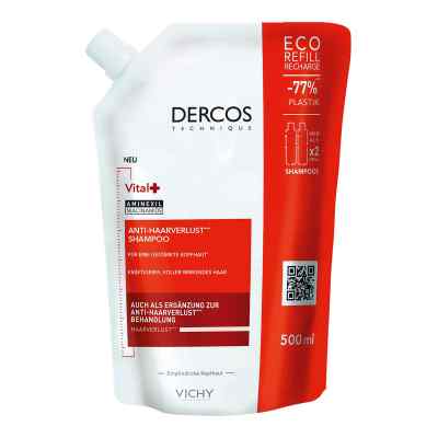 Vichy Dercos Vital-Shampoo+Nachfüllpack 500 ml von L'Oreal Deutschland GmbH PZN 17987513