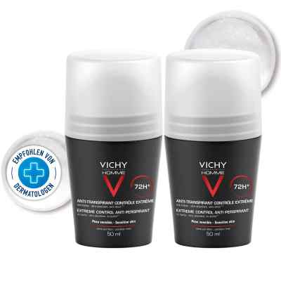 Vichy Homme Deo Roll on Anti Transpirant 72h Dp