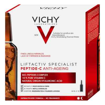 Vichy Liftactiv Specialist Peptide-c Anti-age Ampullen 10X1.8 ml von L'Oreal Deutschland GmbH PZN 15571553