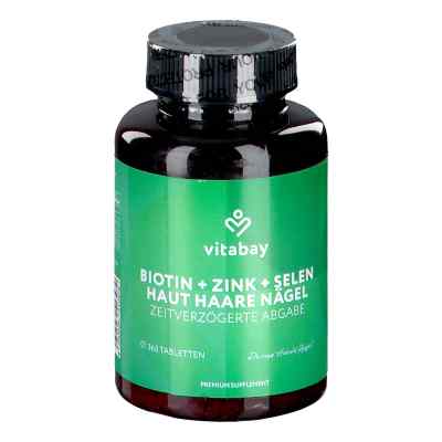 Vitabay D-Biotin 10 mg Depot + Selen 110 mcg + Zink 10 mg Tablet