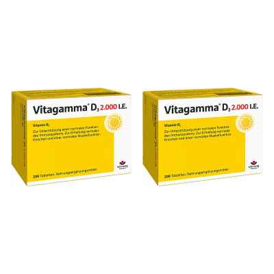 Vitagamma D3 2.000 I.e. Vitamin D3 Nem Tabletten