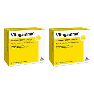 Vitagamma Vitamin D3 1.000 I.e. Tabletten