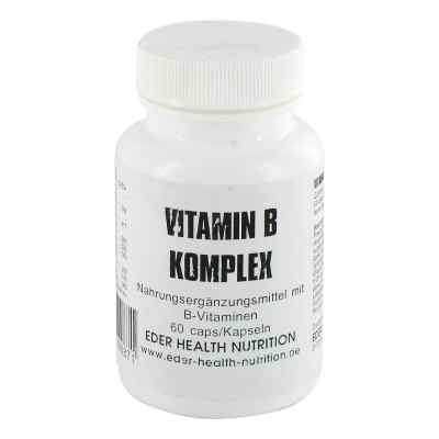 Vitamin B Komplex Kapseln 60 stk von EDER Health Nutrition PZN 08448757