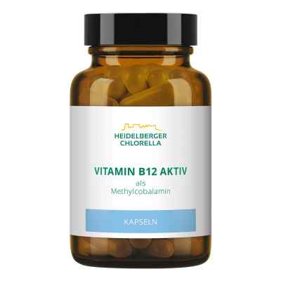 Vitamin B12 aktiv Methylcobalamin Kapseln 60 stk von Heidelberger Chlorella GmbH PZN 09894648