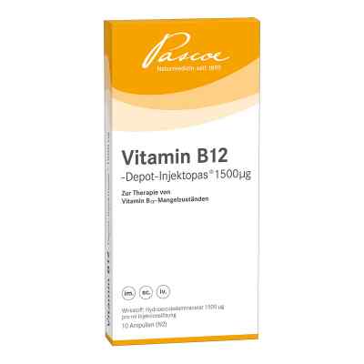 Vitamin B12 Depot iniecto 1500 [my]g Injektionslösung 10X1 ml von Pascoe pharmazeutische Präparate PZN 07568672