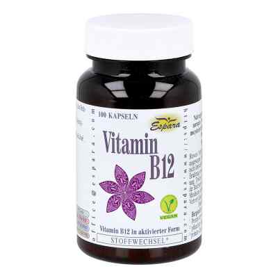 Vitamin B12 Kapseln 100 stk von Espara GmbH PZN 14117556