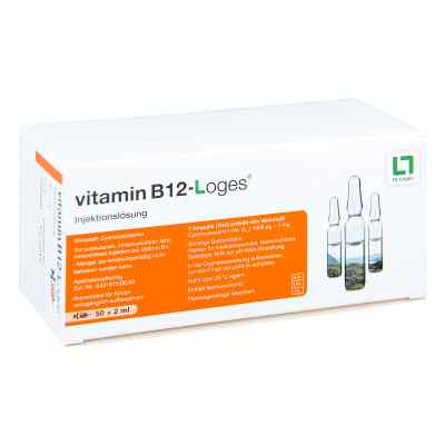Vitamin B12 Loges Injektionslösung Ampullen 50X2 ml von Dr. Loges + Co. GmbH PZN 02860623