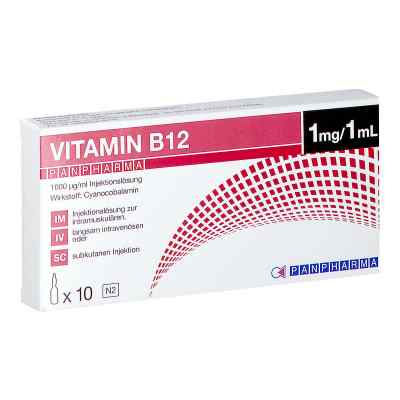 Vitamin B12 Panpharma 1000 [my]g/ml Injektionslösung 10X1 ml von Panpharma GmbH PZN 16199707