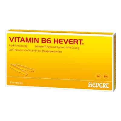 Vitamin B6 Hevert Ampullen 10X2 ml von Hevert Arzneimittel GmbH & Co. K PZN 03919991