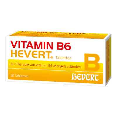 Vitamin B6 Hevert Tabletten 50 stk von Hevert-Arzneimittel GmbH & Co. K PZN 04897731