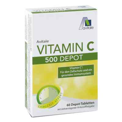 Vitamin C 500 mg Depot Tabletten 60 stk von Avitale GmbH PZN 16743619