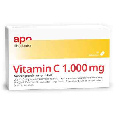 Vitamin C1000 mg Tabletten 60 stk von Apologistics GmbH PZN 16656889