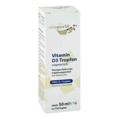 Vitamin D3 1.000 I.e. pro Tag Tropfen zum Einnehmen 50 ml von Vita World GmbH PZN 14238490