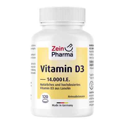 Vitamin D3 14.000 I.e. Softgel-kapseln Zeinpharma 120 stk von Zein Pharma - Germany GmbH PZN 13427964
