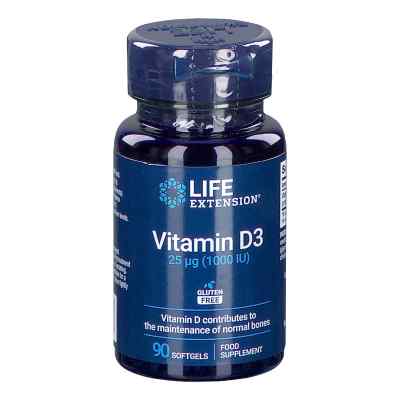 Vitamin D3 25 mg 1000 I.E. Weichkapseln