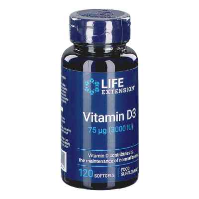 Vitamin D3 75 mg 3000 I.E. Weichkapseln