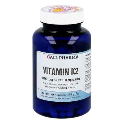Vitamin K2 100 [my]g Gph Kapseln 120 stk von Hecht-Pharma GmbH PZN 10337999