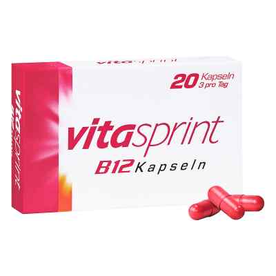 Vitasprint B 12 Kapseln 20 stk von GlaxoSmithKline Consumer Healthc PZN 04909523