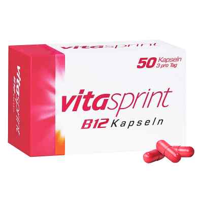 Vitasprint B 12 Kapseln 50 stk von GlaxoSmithKline Consumer Healthc PZN 04909546