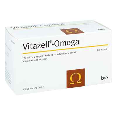Vitazell-omega Kapseln 120 stk von Köhler Pharma GmbH PZN 11335407