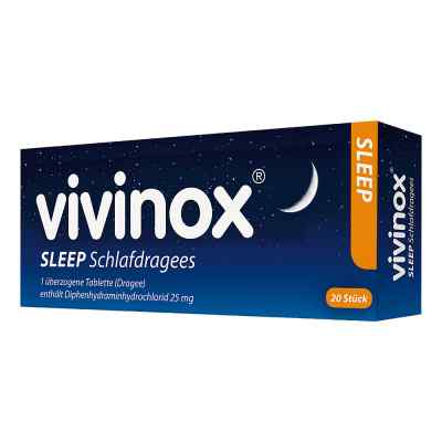 Vivinox SLEEP Schlafdragees bei Schlafstörungen 20 stk von Dr. Gerhard Mann Chem.-pharm.Fab PZN 04132483