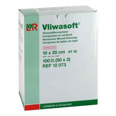 Vliwasoft Vlieskompressen 10x20 cm steril 6l. 50X2 stk von Lohmann & Rauscher GmbH & Co.KG PZN 08900909