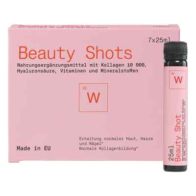 W22 Beauty Shots Flüssig 7X25 ml von Nutri W22 UG (haftungsbeschränkt) PZN 20301904