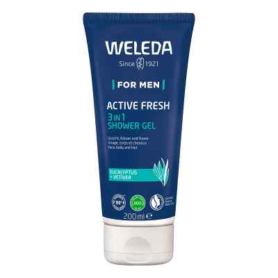 Weleda For Men Active Fresh 3in1 Shower Gel 200 ml von WELEDA AG PZN 18471237