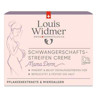 Widmer Body MamaDerm Schwangerschaftsstreifen Creme ohne Parfum 