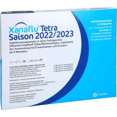 Xanaflu Tetra 2022/2023 Fertigspritze Mit Kanüle