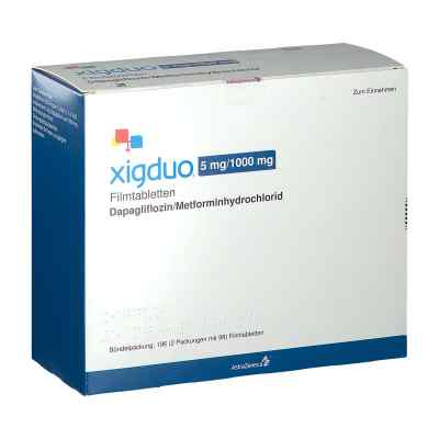 Xigduo 5 mg/1000 mg Filmtabletten