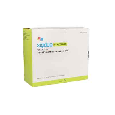 Xigduo 5 mg/850 mg Filmtabletten