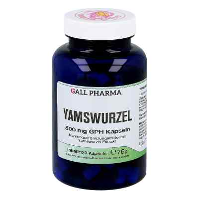 Yamswurzel 500 mg Gph Kapseln 120 stk von GALL-PHARMA GmbH PZN 03378302