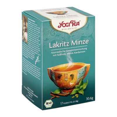 Yogi Tea Lakritz Minze Bio Filterbeutel 17X1.8 g von YOGI TEA GmbH PZN 09687607