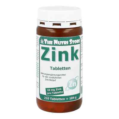 Zink 10 mg Hefe Tabletten 210 stk von Hirundo Products PZN 07408454