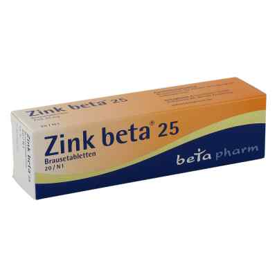 Zink beta 25 20 stk von betapharm Arzneimittel GmbH PZN 08653457