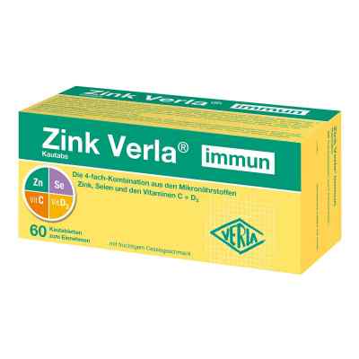 Zink Verla Immun Kautabs 60 stk von Verla-Pharm Arzneimittel GmbH &  PZN 17532155
