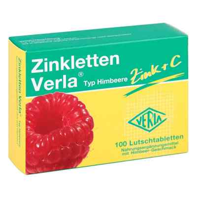 Zinkletten Verla Himbeere Lutschtabletten 100 stk von Verla-Pharm Arzneimittel GmbH &  PZN 09704814