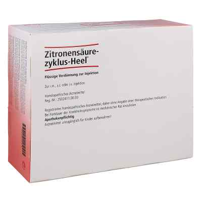 Zitronensäurezyklus Heel Ampullen 100 stk von Biologische Heilmittel Heel GmbH PZN 06156128